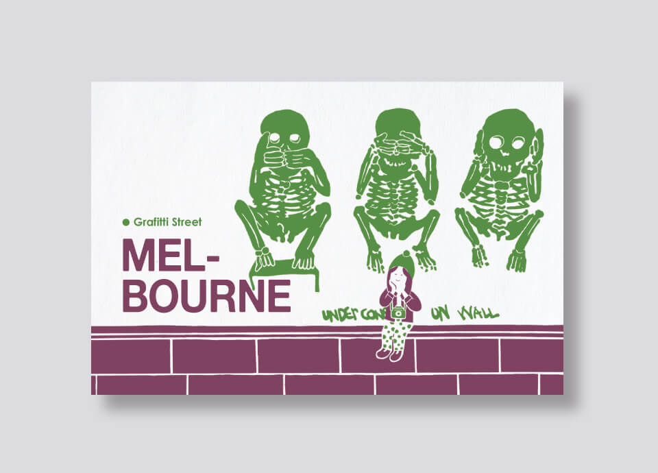 melbourne postcard